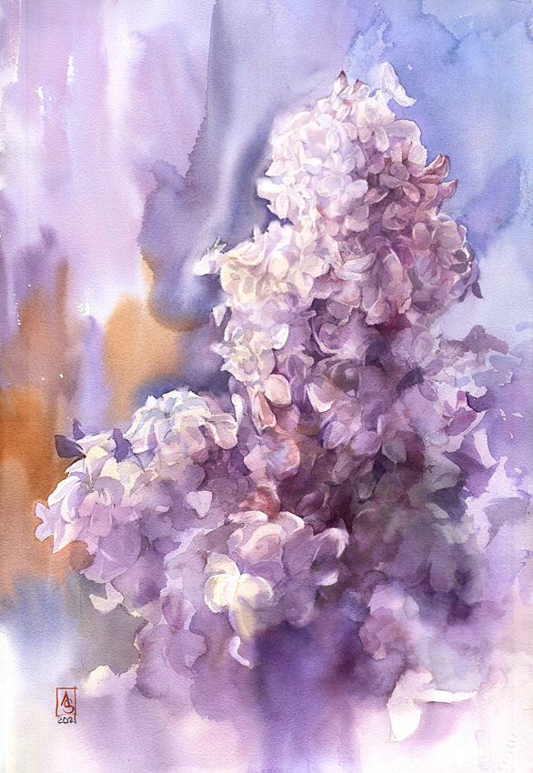 Spring is Here, Baby, 38x56 cm, sold