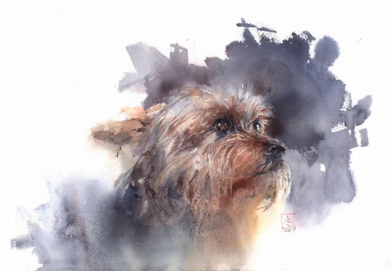 Bodyguard, 56x38 cm, available