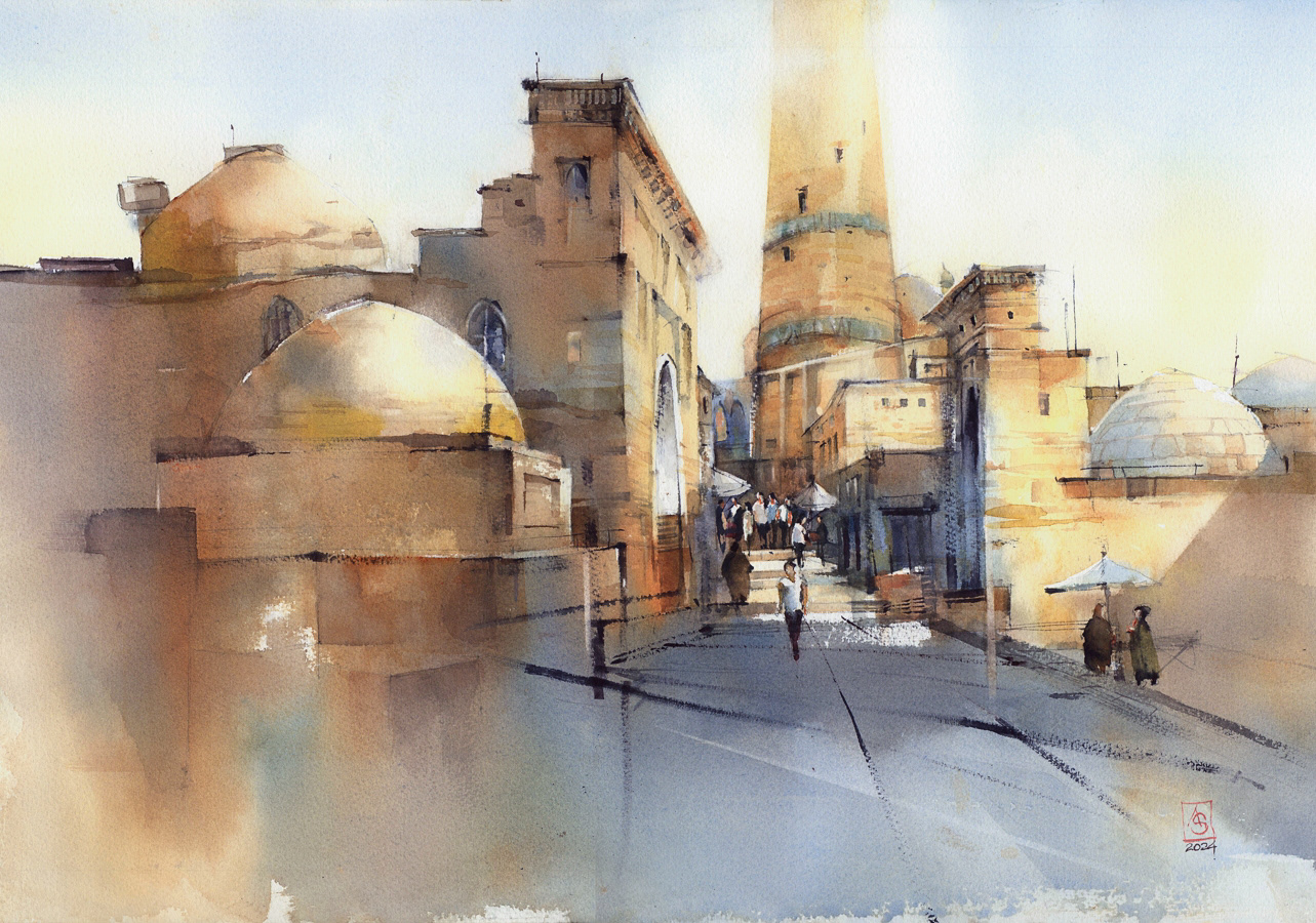 Once upon a time on Tatooine, 56x38 cm, available
