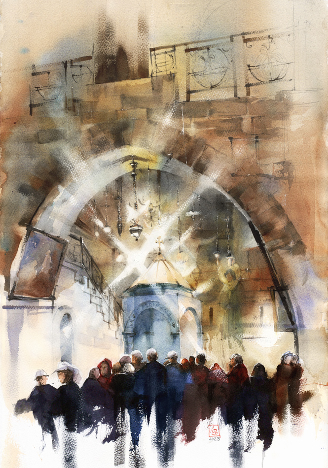 Gravity, 38x56 cm, available