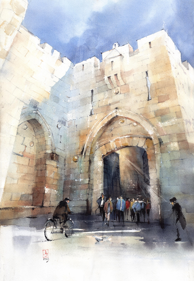 Ascent, 38x56 cm, available