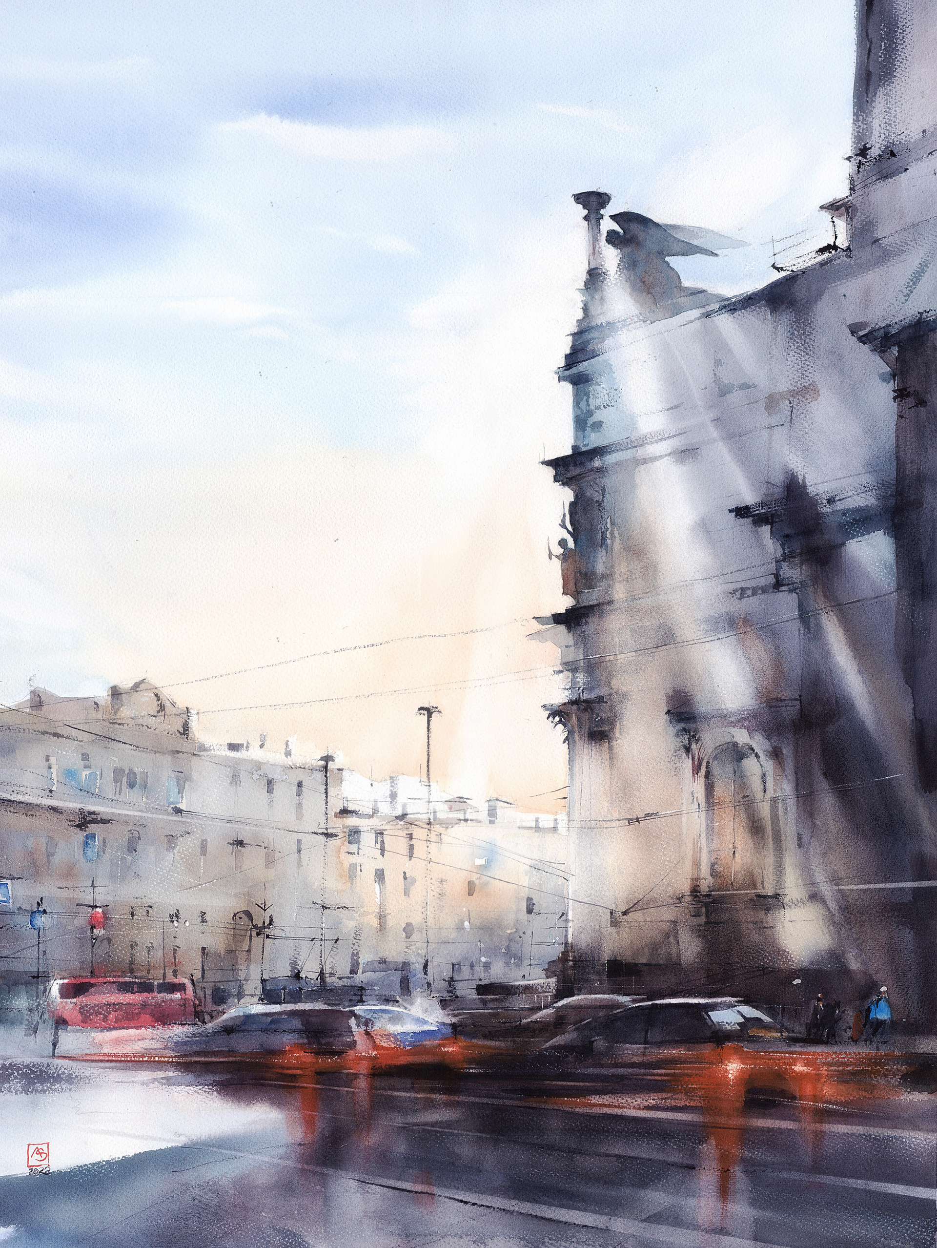 Wings, 56x76 cm, sold