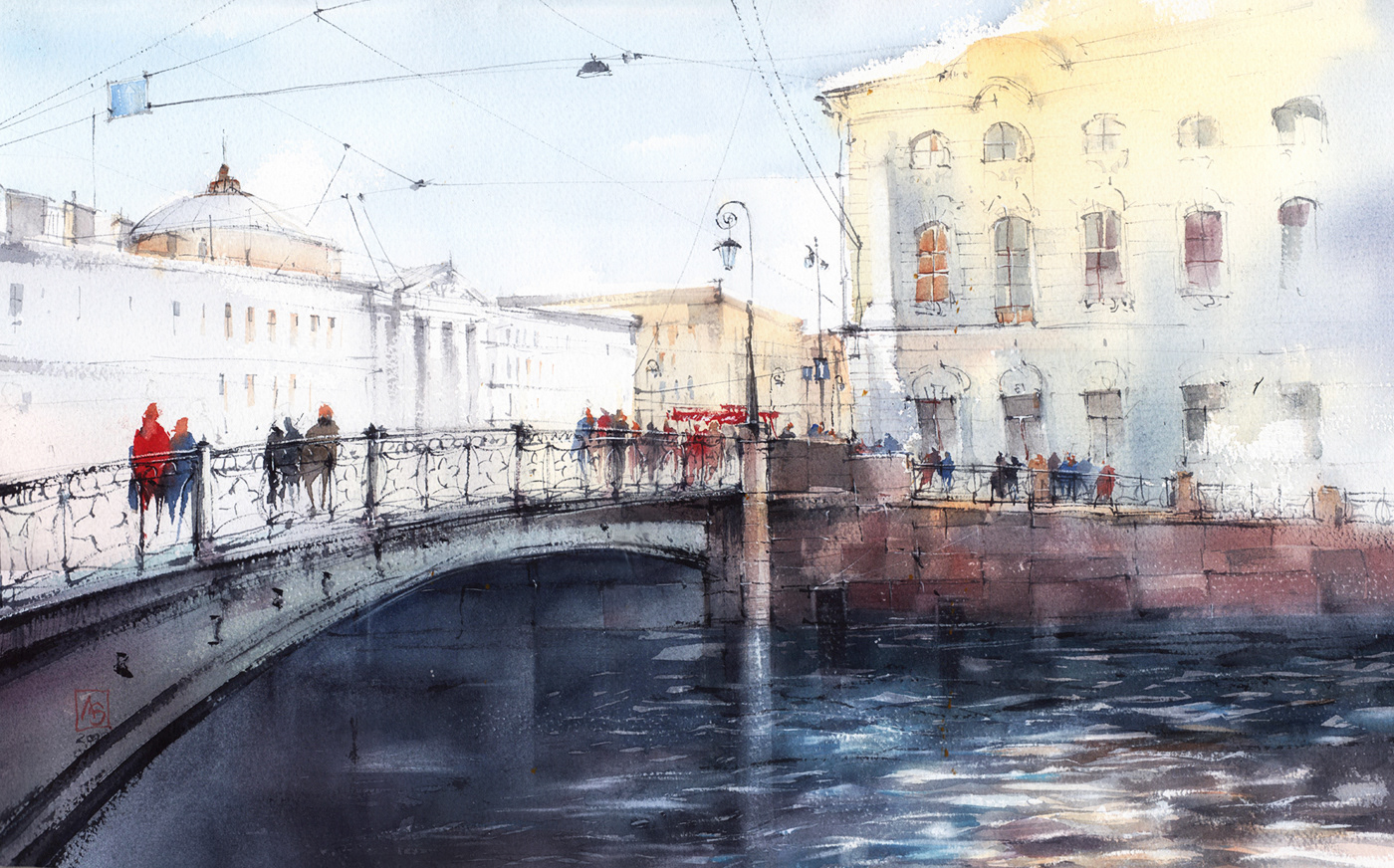 Where've U Been, Where Are U Going to,  34x56 cm, sold