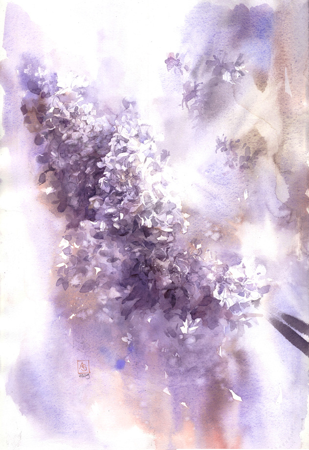 Inception, 38x56 cm, sold