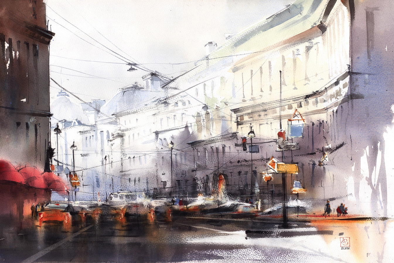 Piter's Blur, 56x38 cm, sold