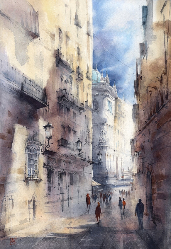 Sweet Memory, 38x56 cm, sold