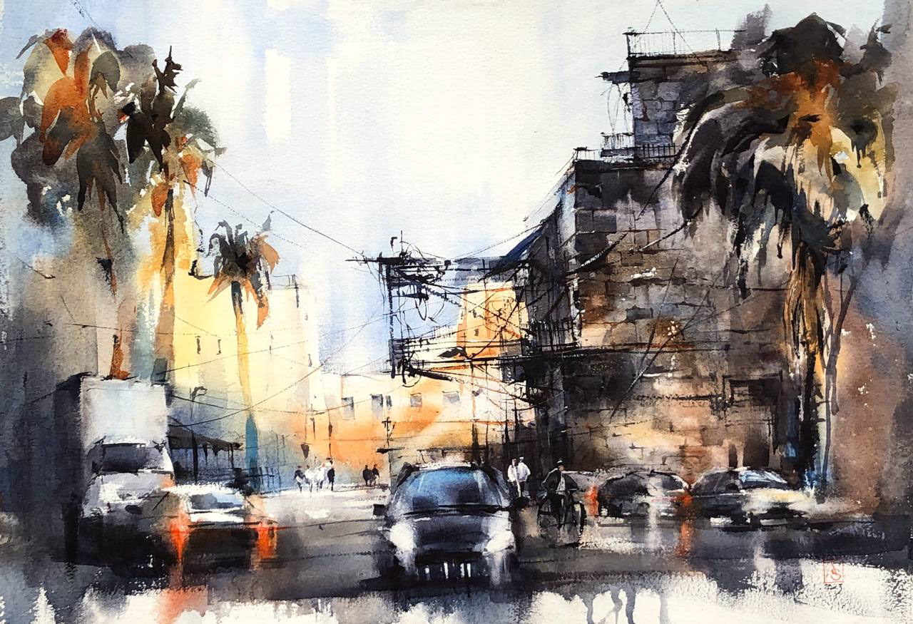 Solar Wind, 56x38 cm, available