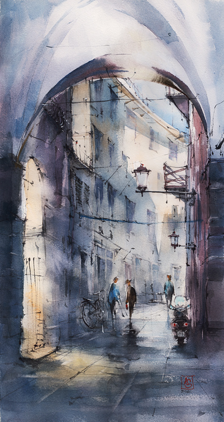 Long time no see, 38x50cm, not avaliable