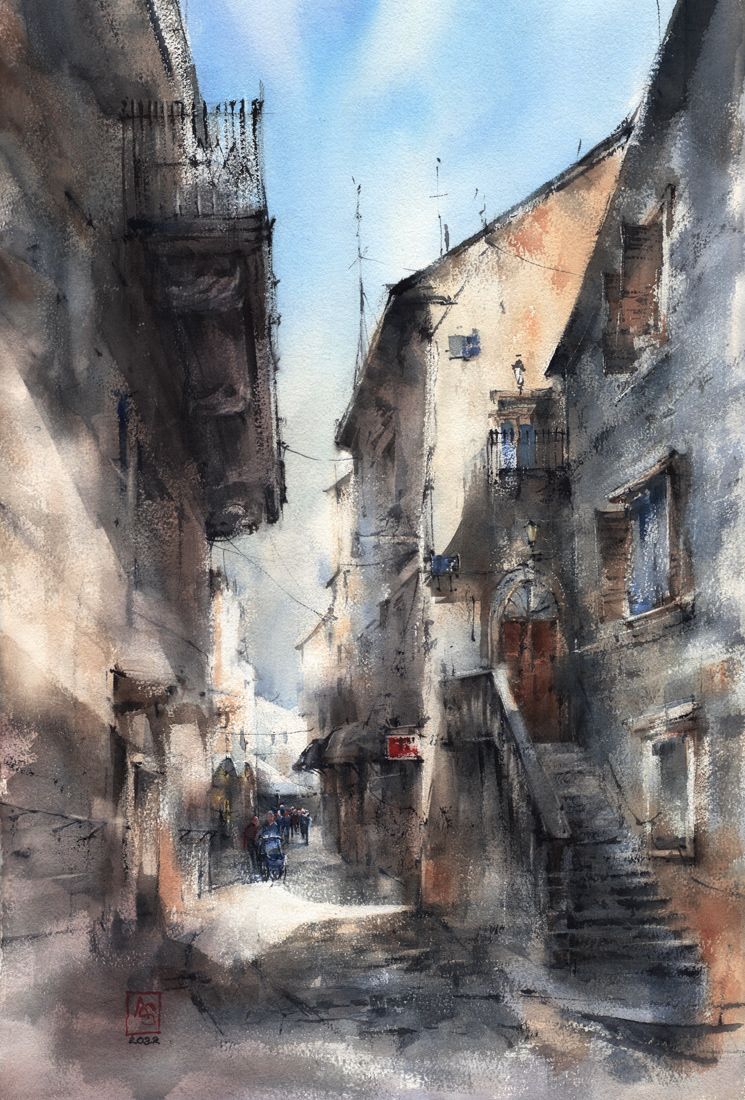 Midsummer Dream, 38x56 cm, available