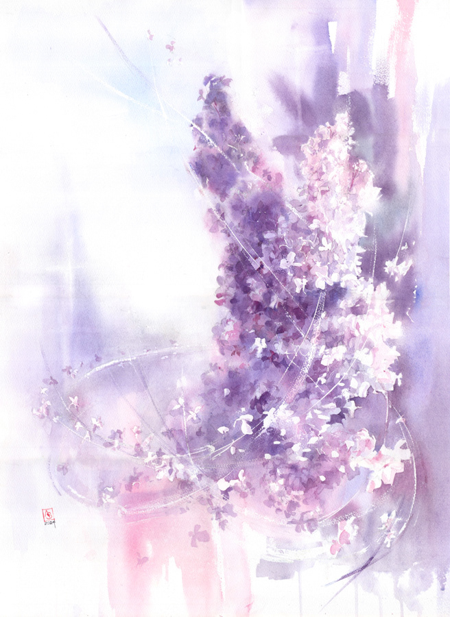 Snowstorm, 56x76 cm, not available