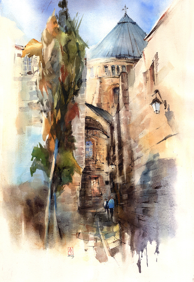 Reaching The Sky, 38x56 cm, available