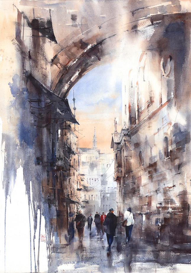 Shape of My Heart, 56x76 cm, not available