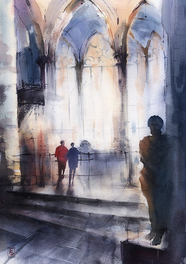 Light, 38x56 cm, available