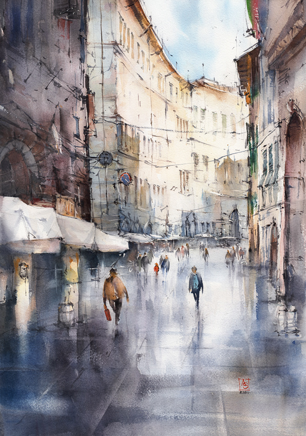 Firenze&Artisan Bread, 38x56 cm, sold