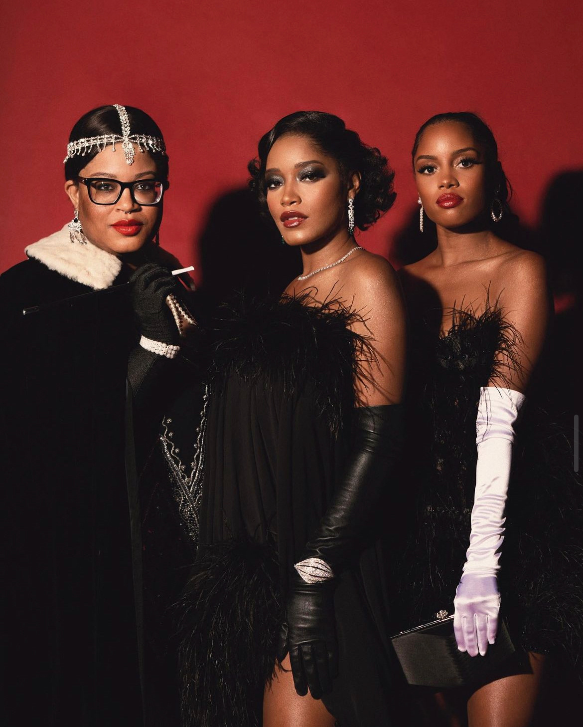 Styling of Ms. Lenoria Addison for the Wearable Art Gala 2022, Accompanied by Keke Palmer and L'oreal Palmer