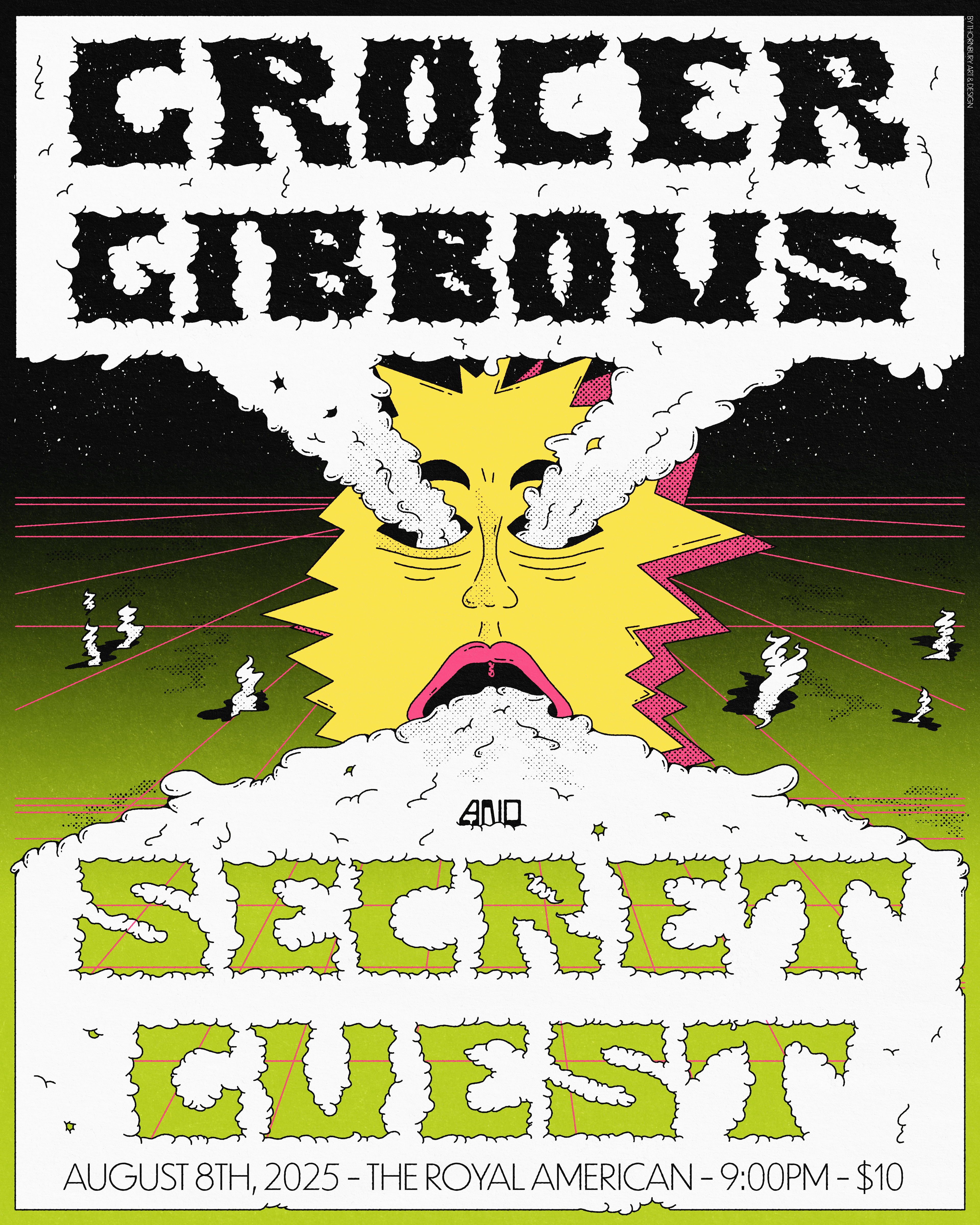 Grocer / Gibbous / Secret Guest