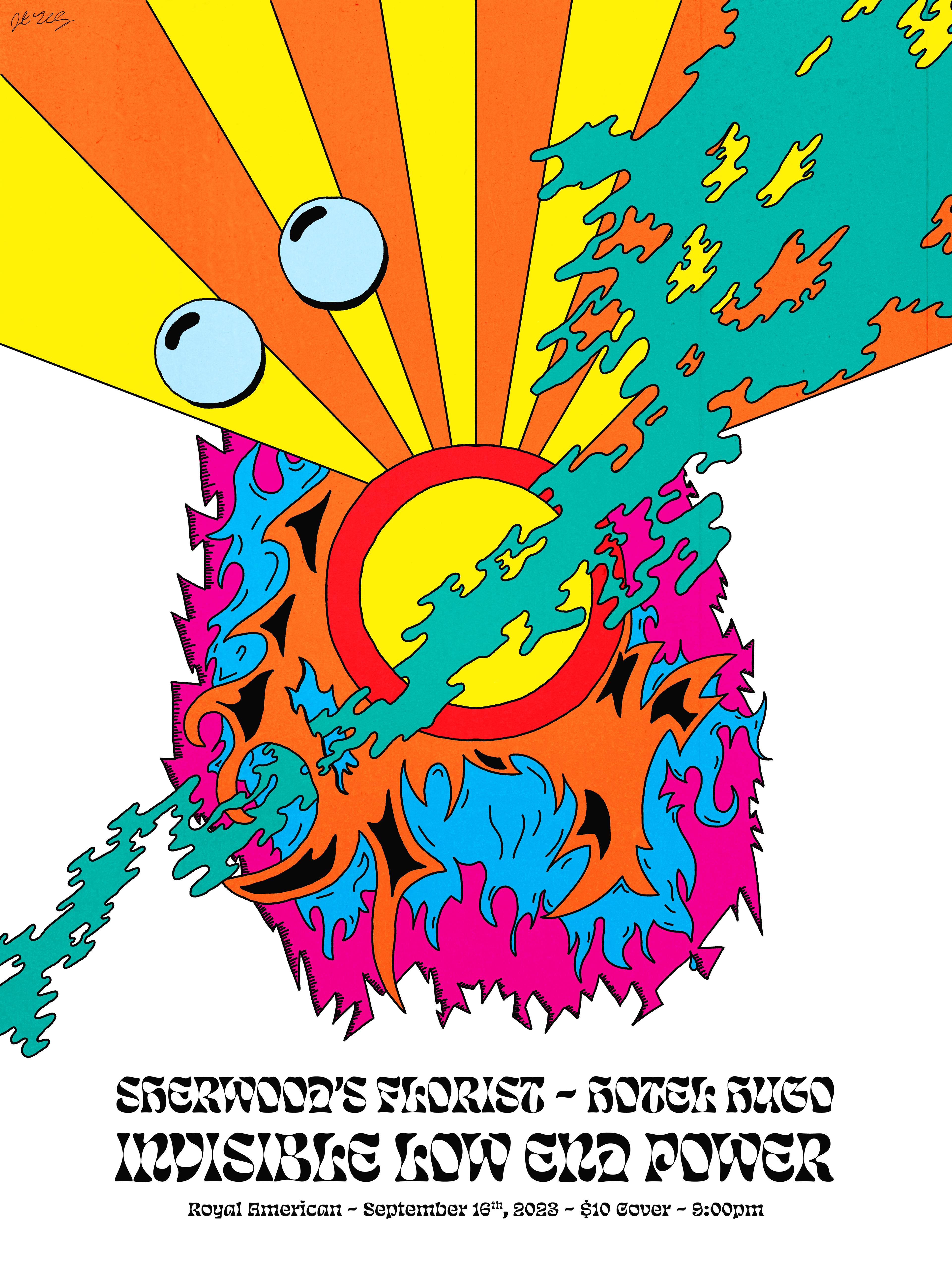 Sherwood's Florist/Hotel Hugo/Invisible Low End Power