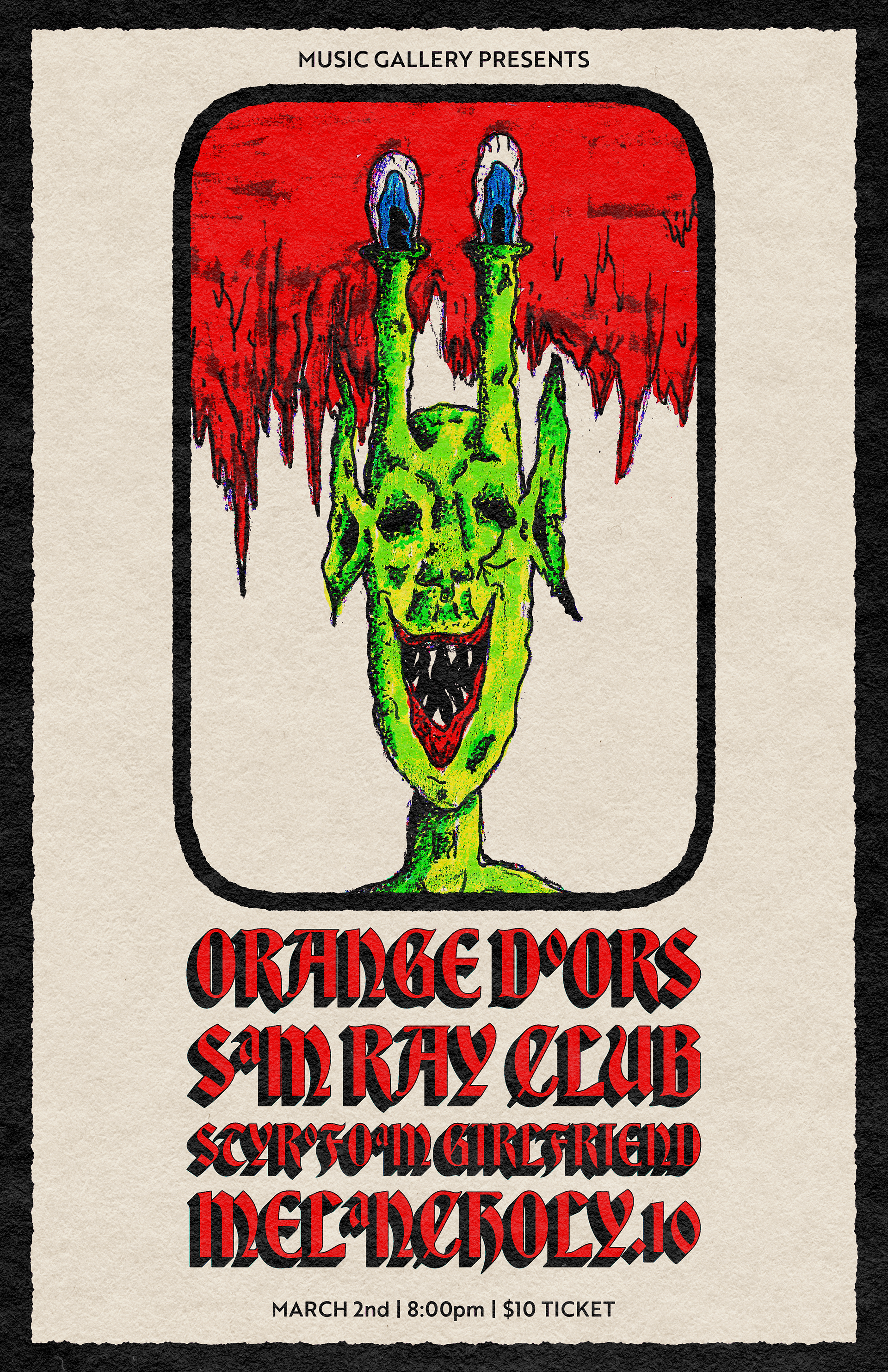 Orange Doors/Sam Ray Club/Styrofoam Girlfriend/Melancholy.10