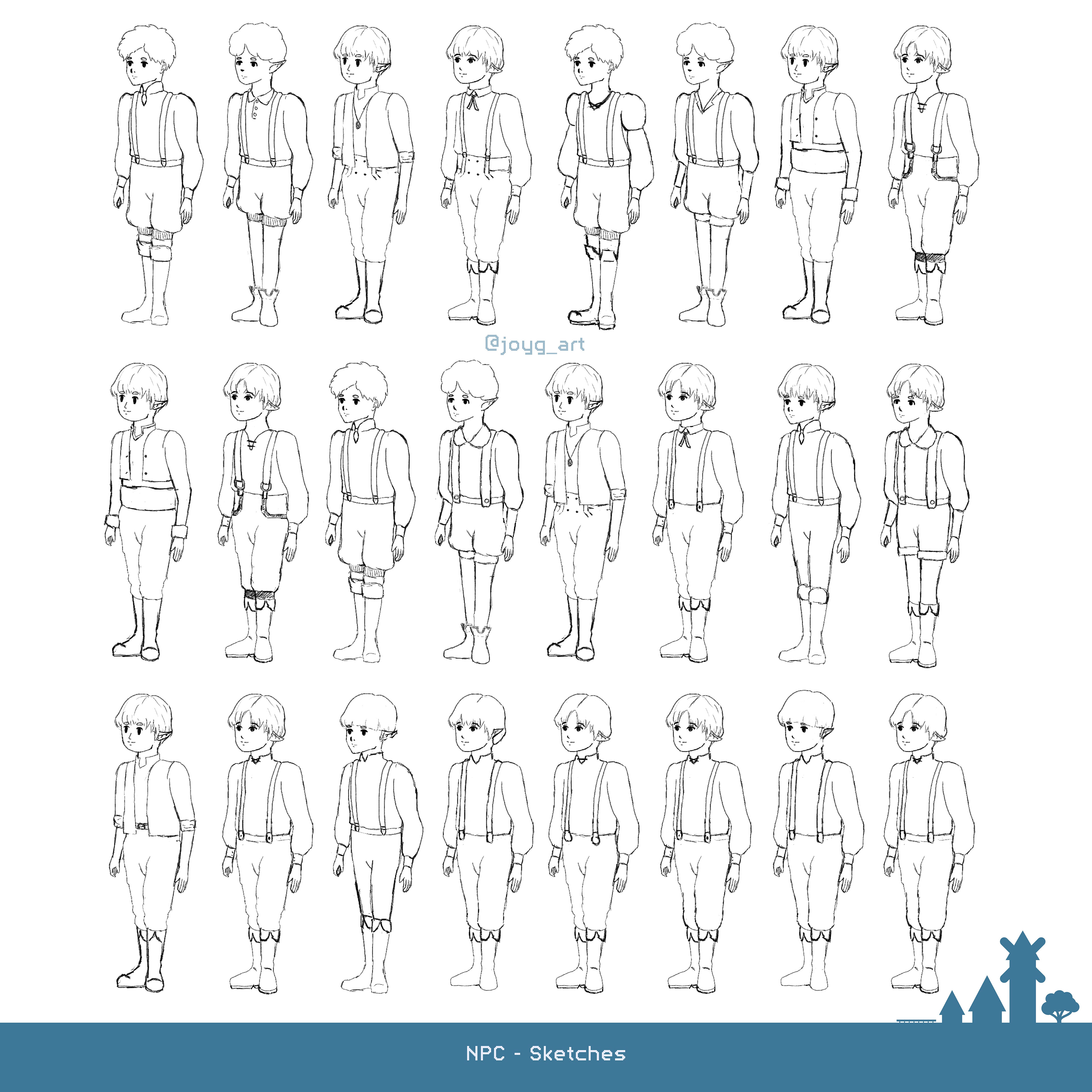 In the next Semester it was decided that the NPC should be a boy!