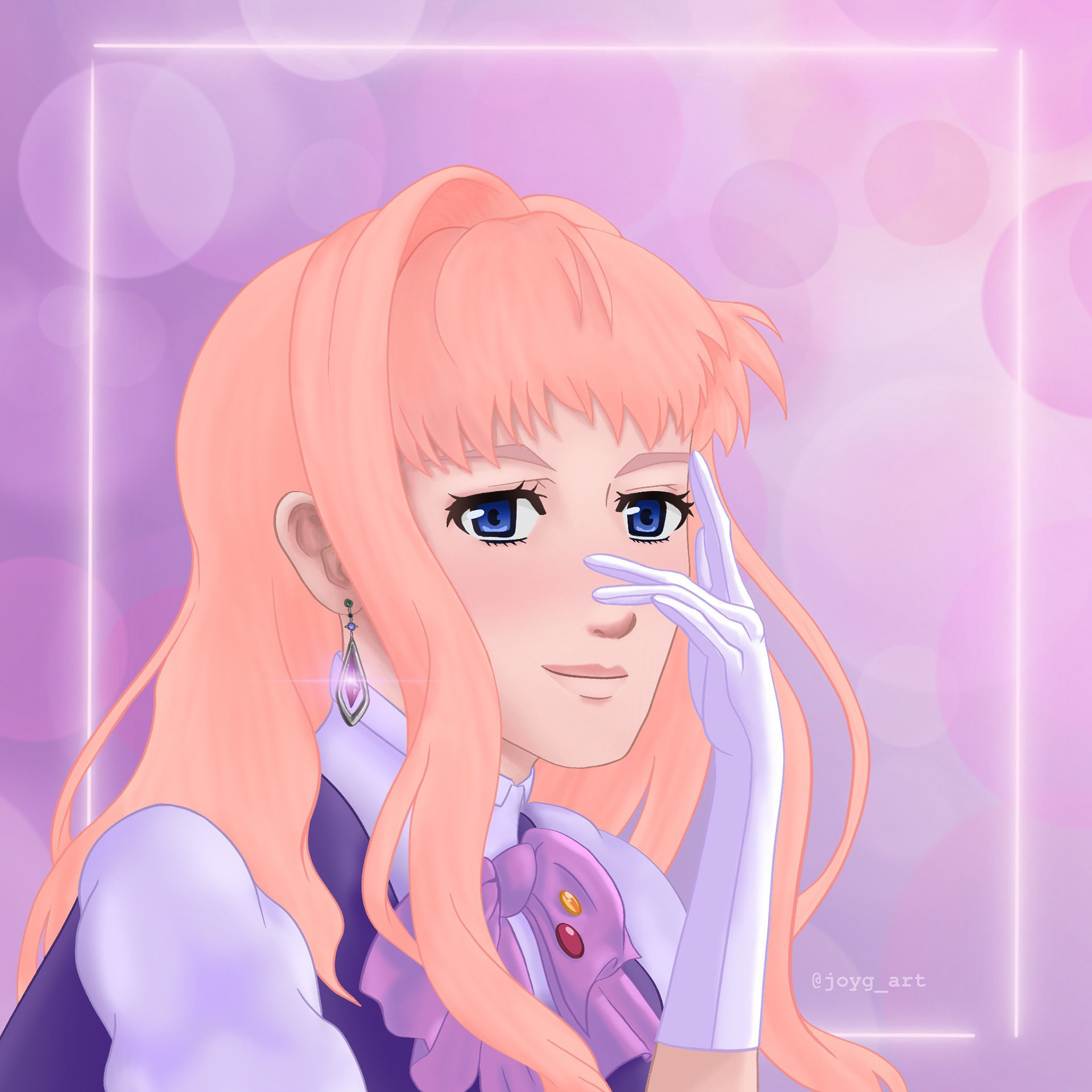 Sheryl Nome - Macross Frontier Fanart  [Procreate | Private work | 2022/2023]