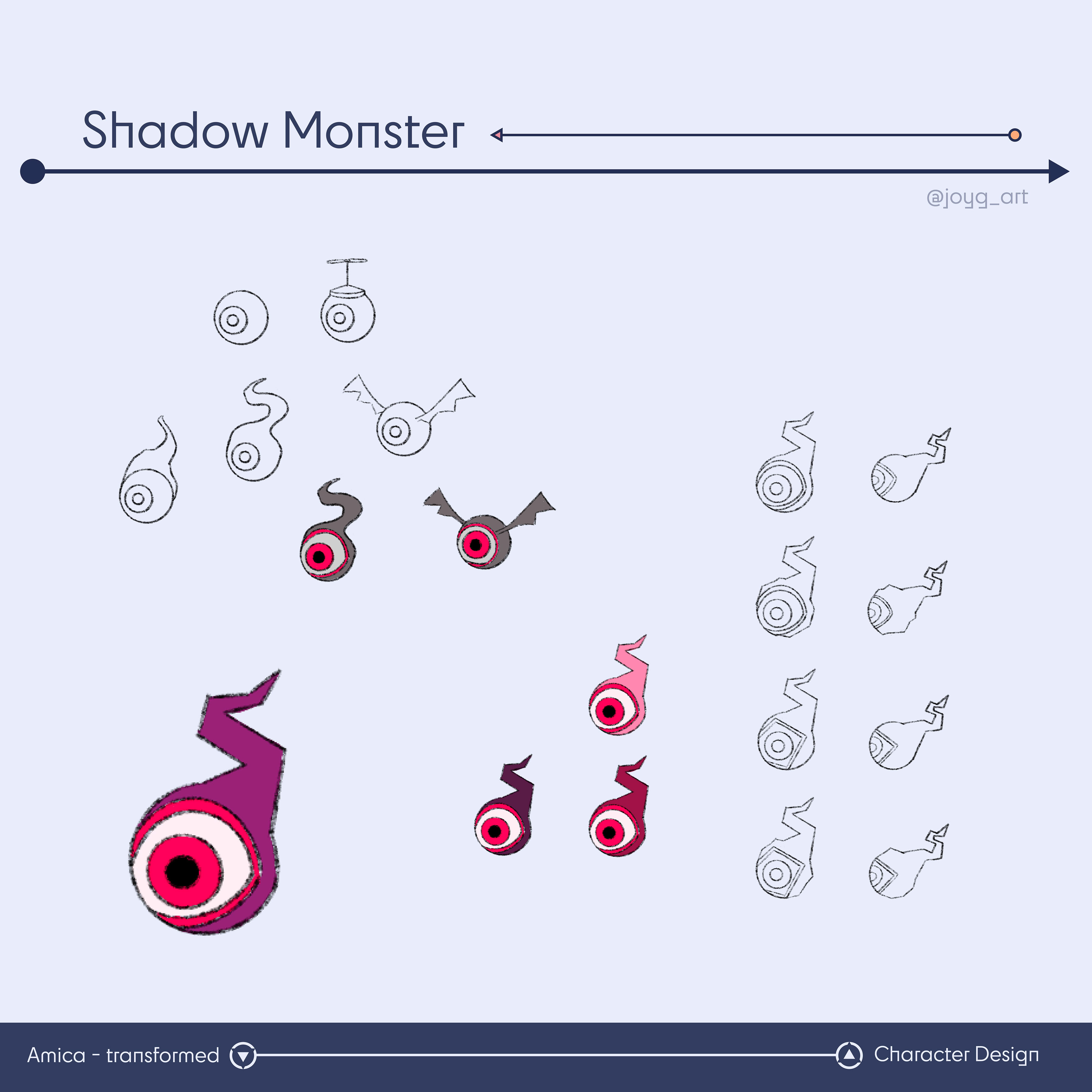 They become monsters through Ayla