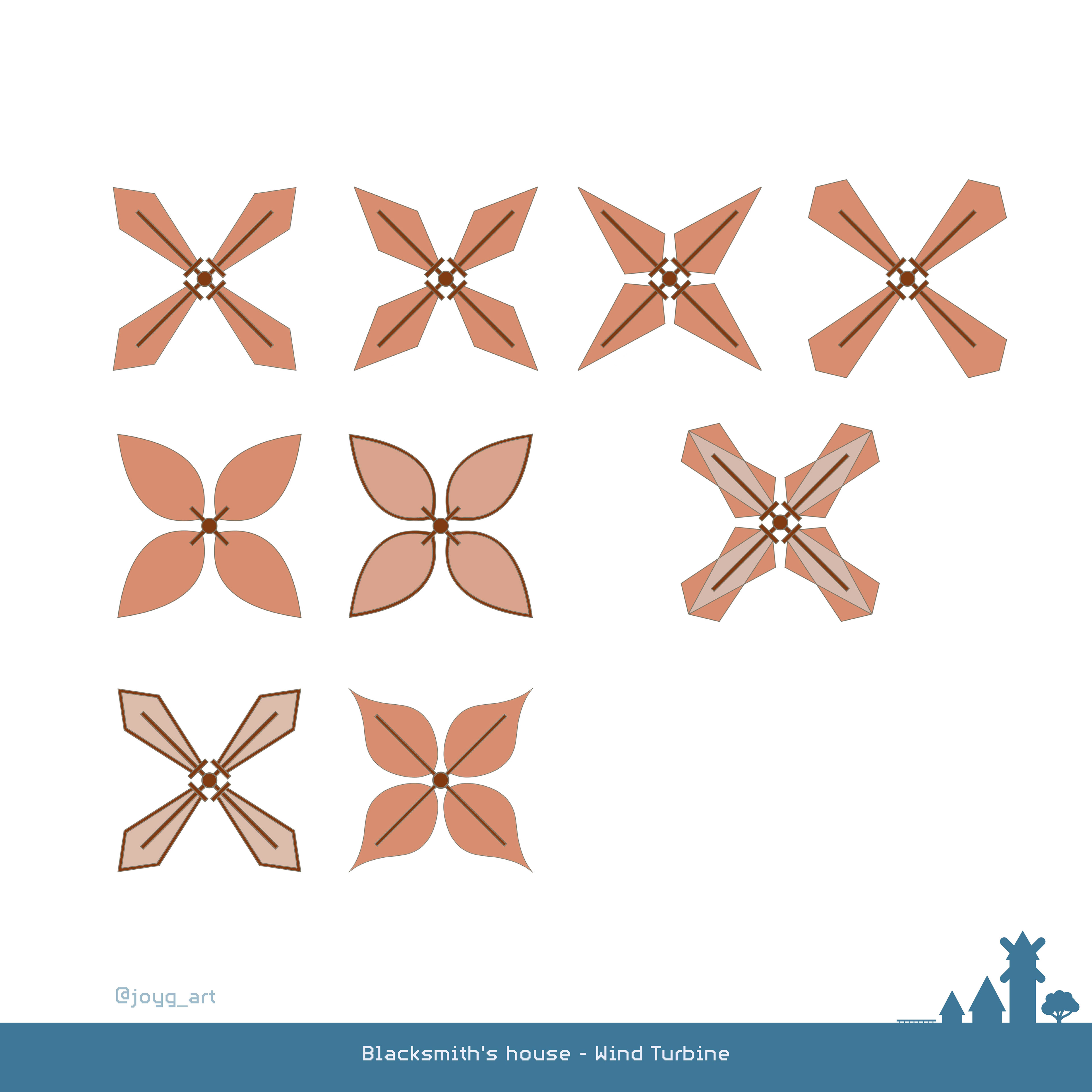 Wind Turbines played a huge part in the Design Process...