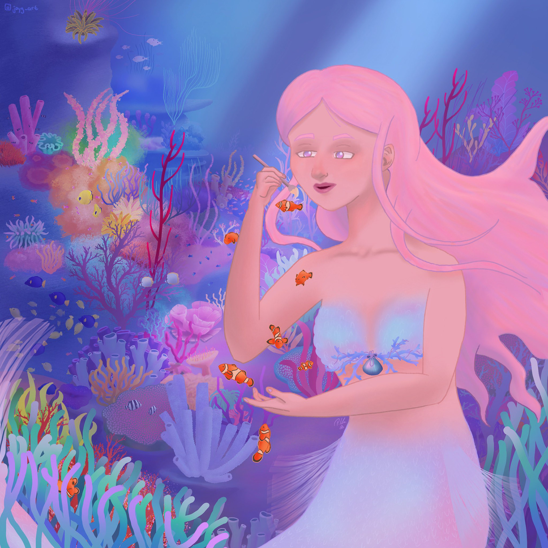 Mermay [Procreate | Private work | 2021]