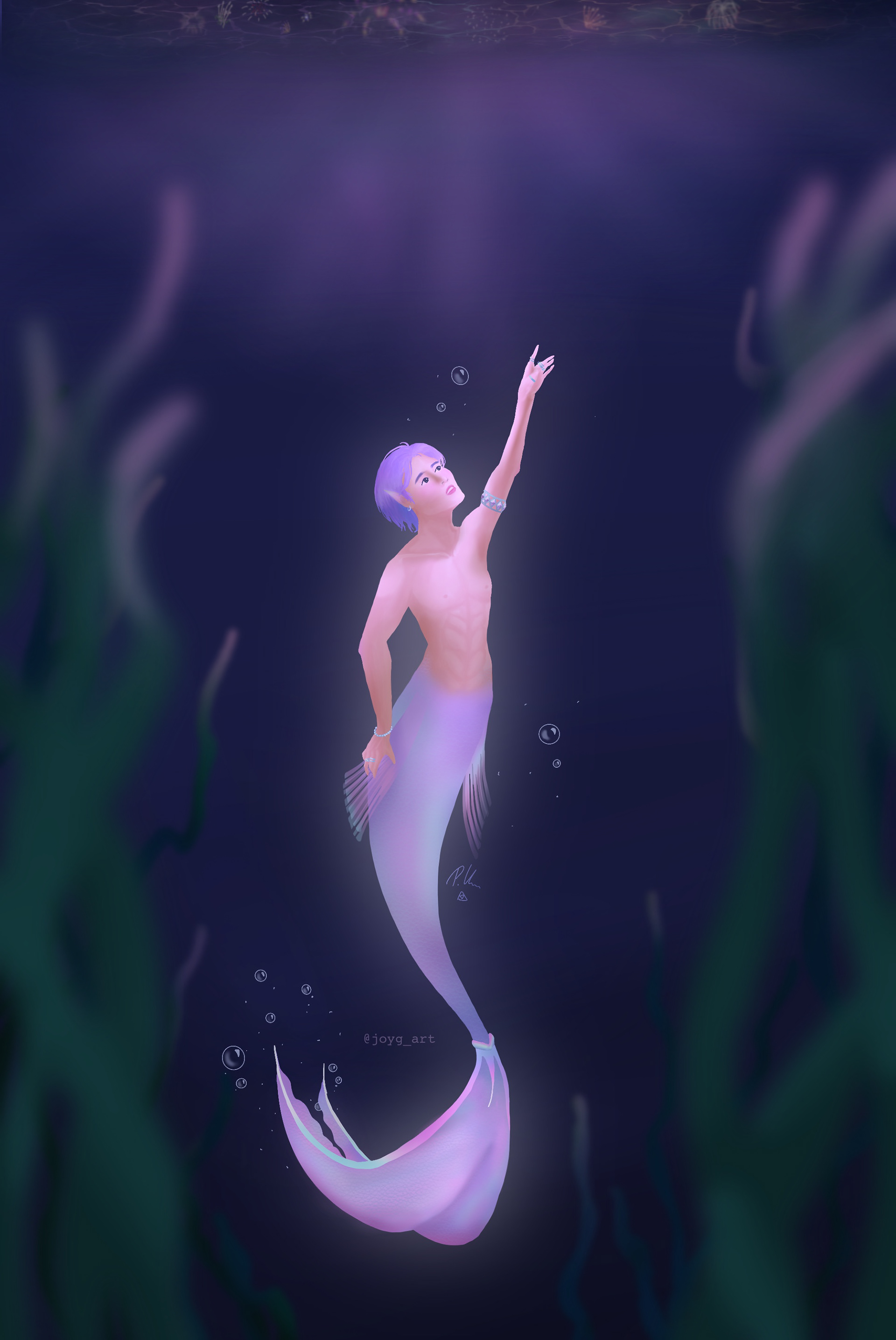 Merman [Procreate | Private work | 2021]