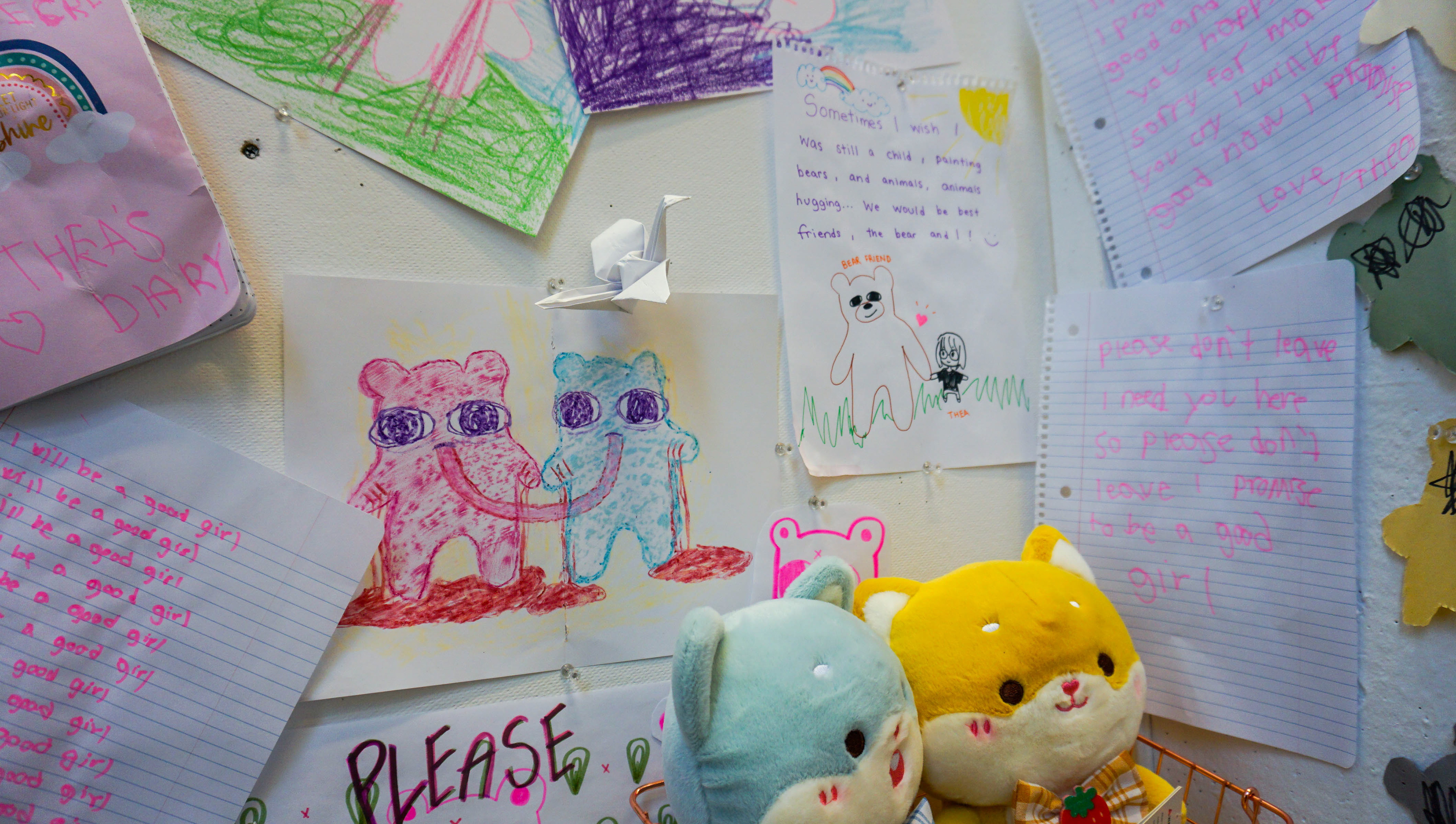 2022/2023 painting studio, detail 2