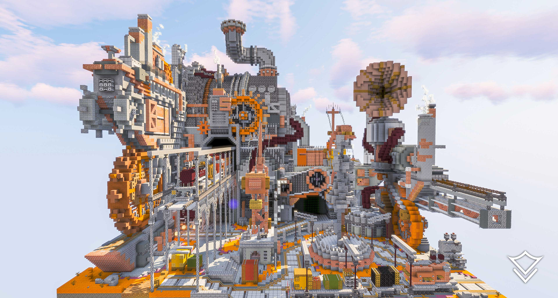 Varuna - Professional Minecraft Builders & Developers - Steampunk Factory