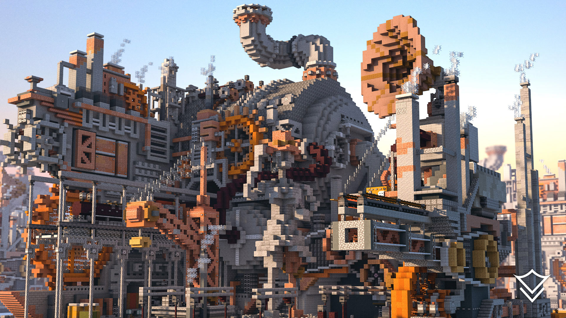 steampunk city minecraft