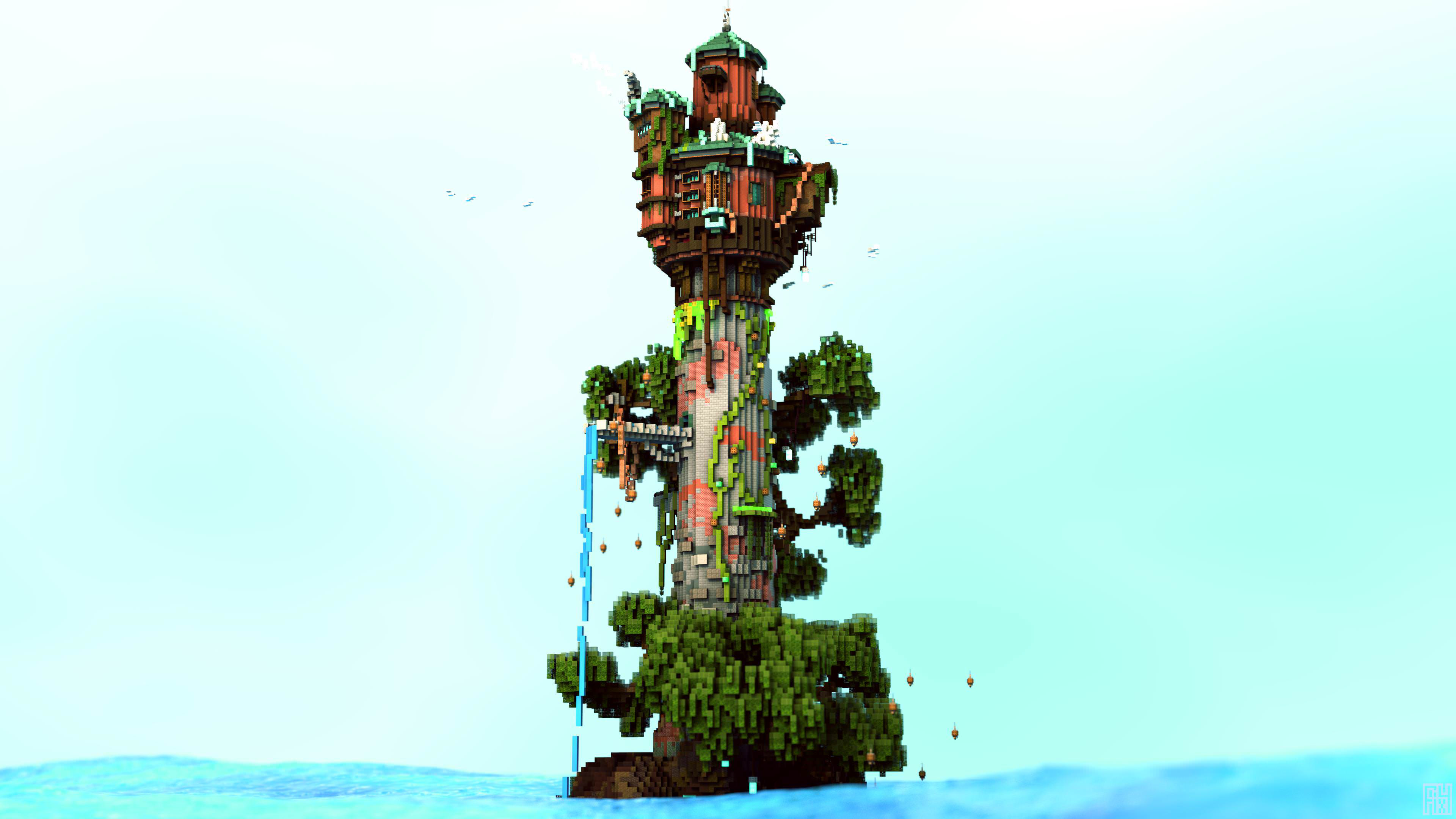 minecraft magic tower