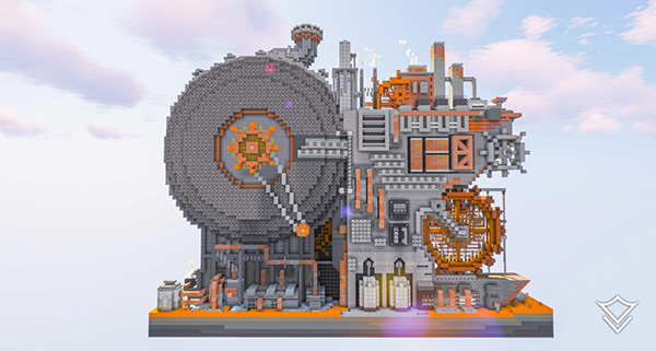 Varuna - Professional Minecraft Builders & Developers - Steampunk Factory