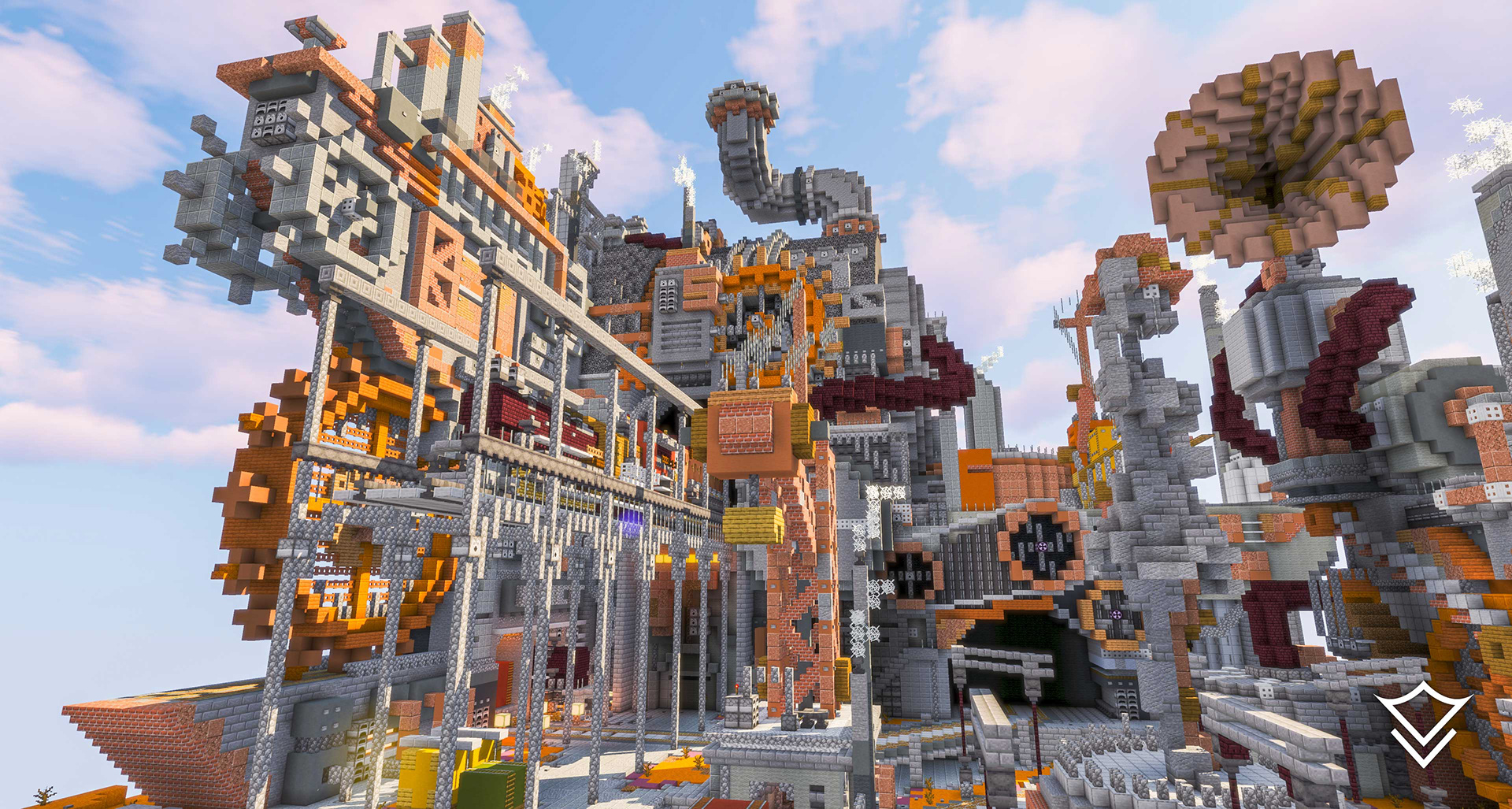 Varuna - Professional Minecraft Builders & Developers - Steampunk Factory