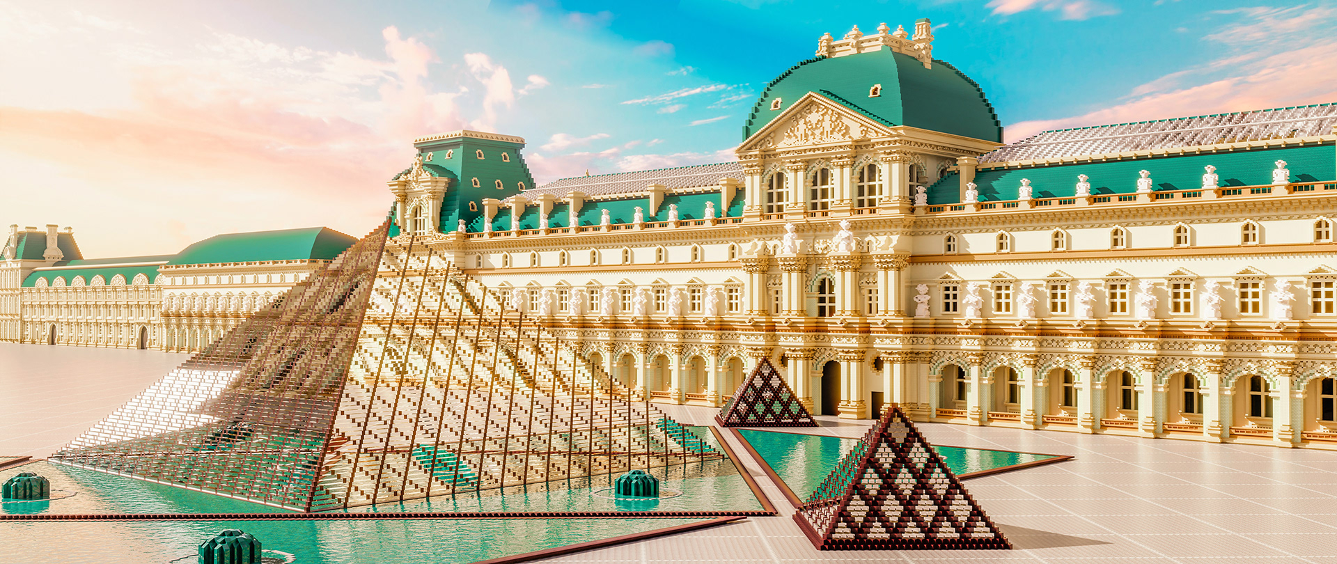 Varuna Professional Minecraft Builders & Developers The Louvre