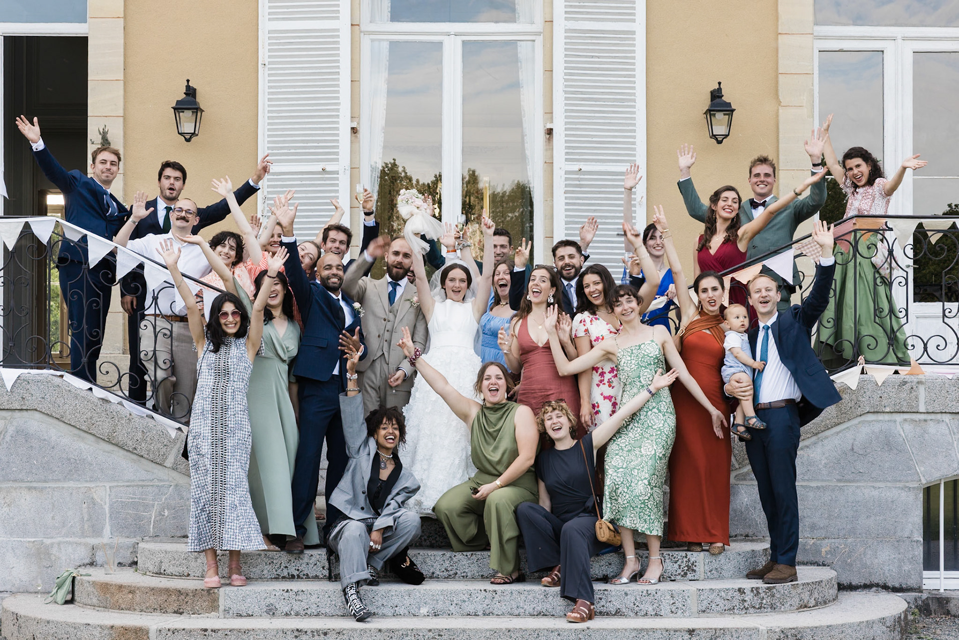 mariage Rose et Thomas