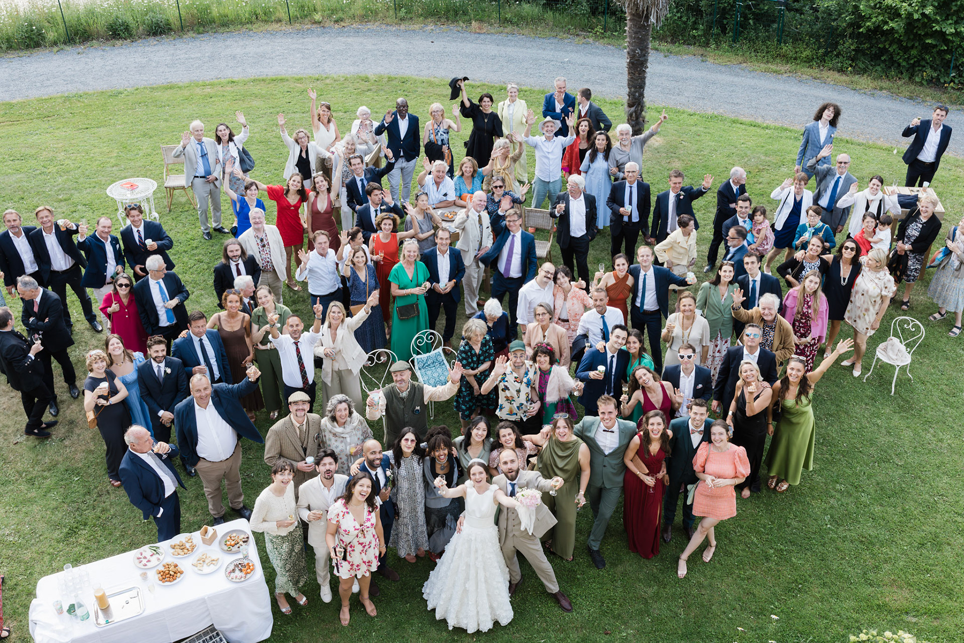 mariage Rose et Thomas