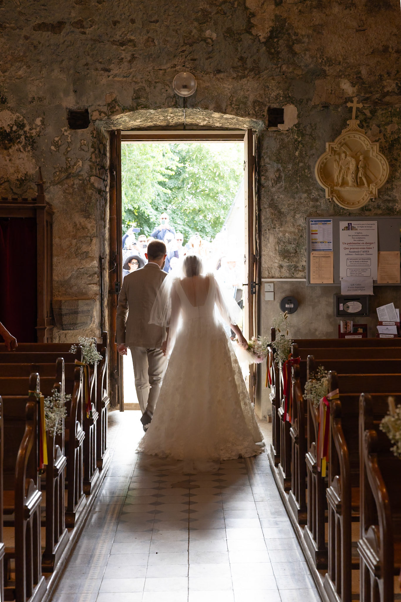 mariage Rose et Thomas