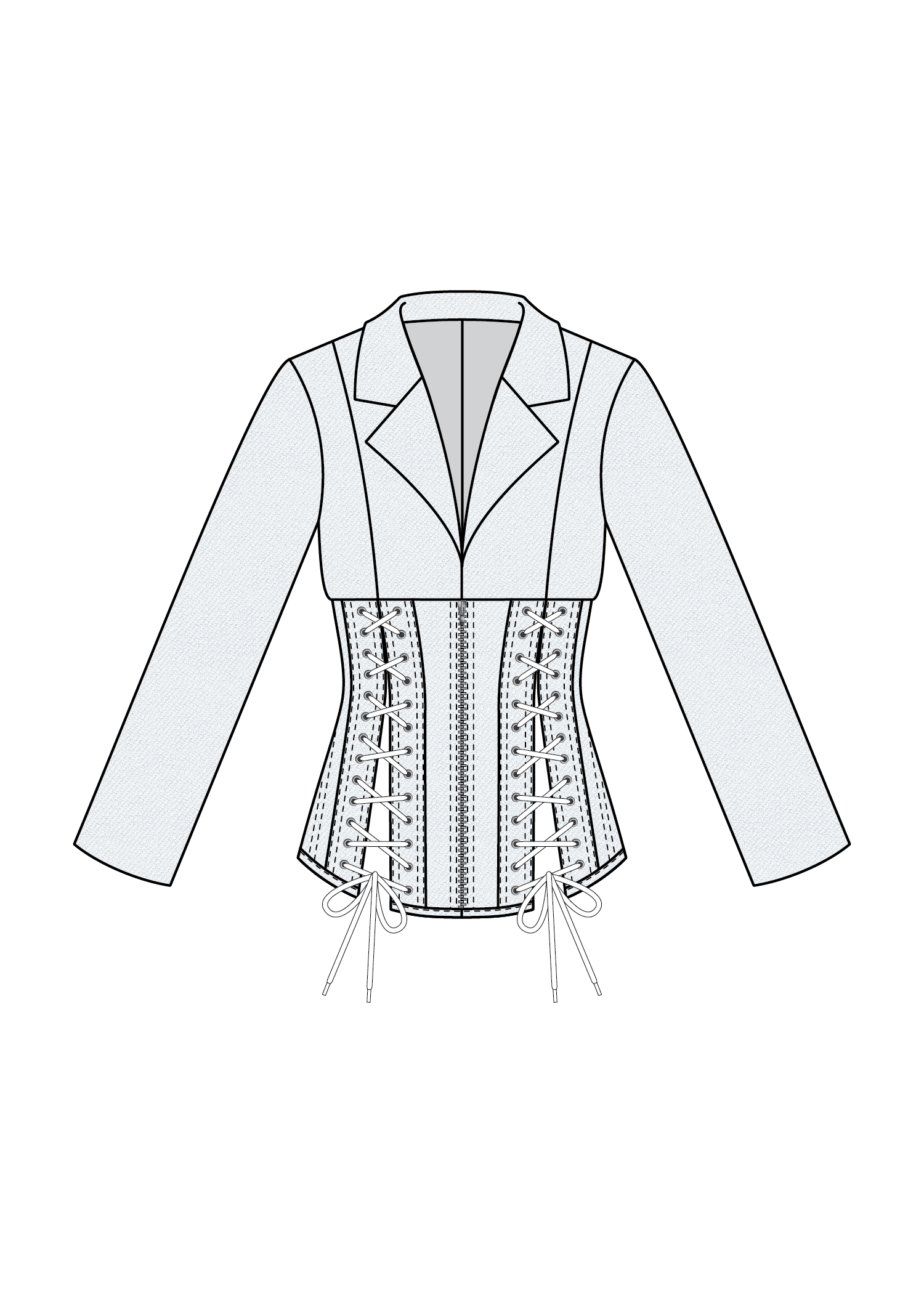 Corset Jacket Front
