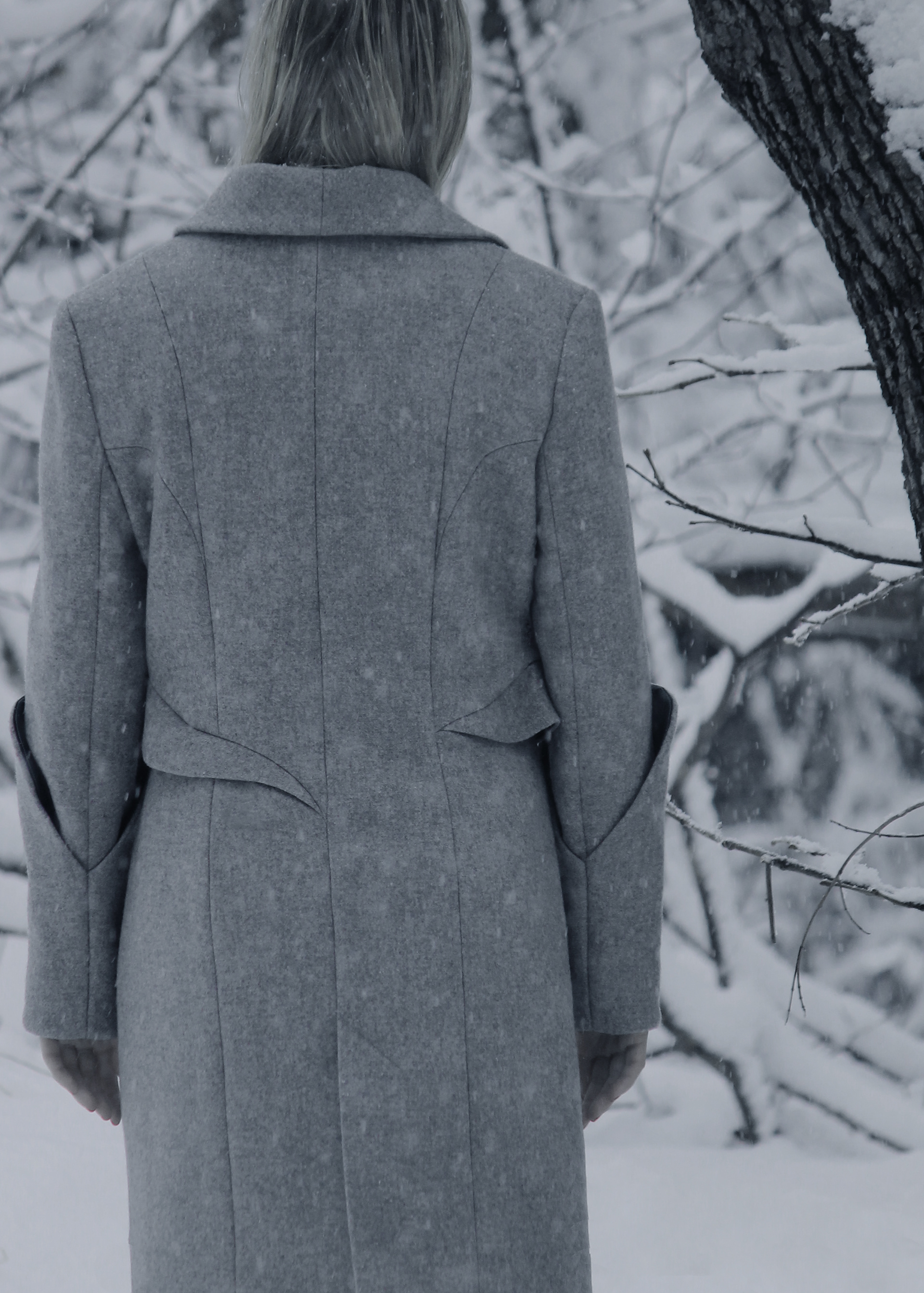 Wool Coat Back