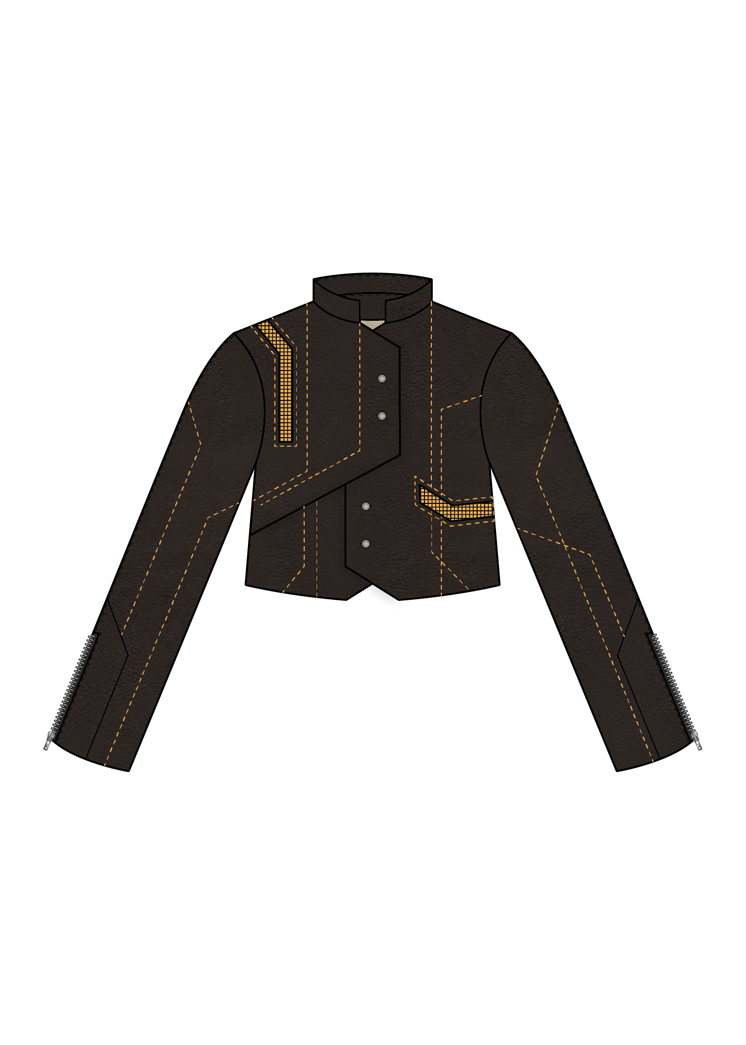 Leather Jacket Front
