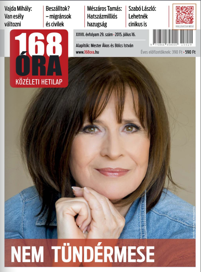 Koncz Zsuzsa 168 óra