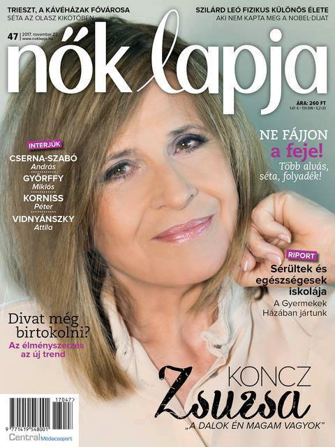 Koncz Zsuzsa Nők Lapja