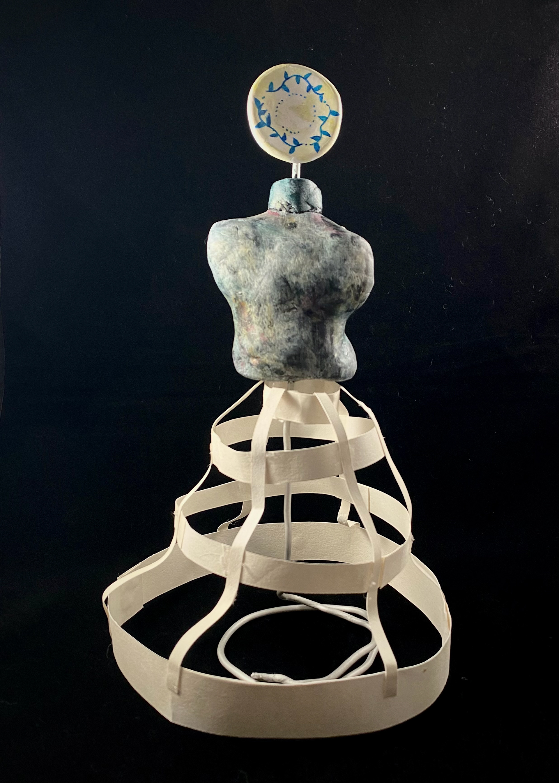 Figurative Mixed Media Sculpture, FOUN 240