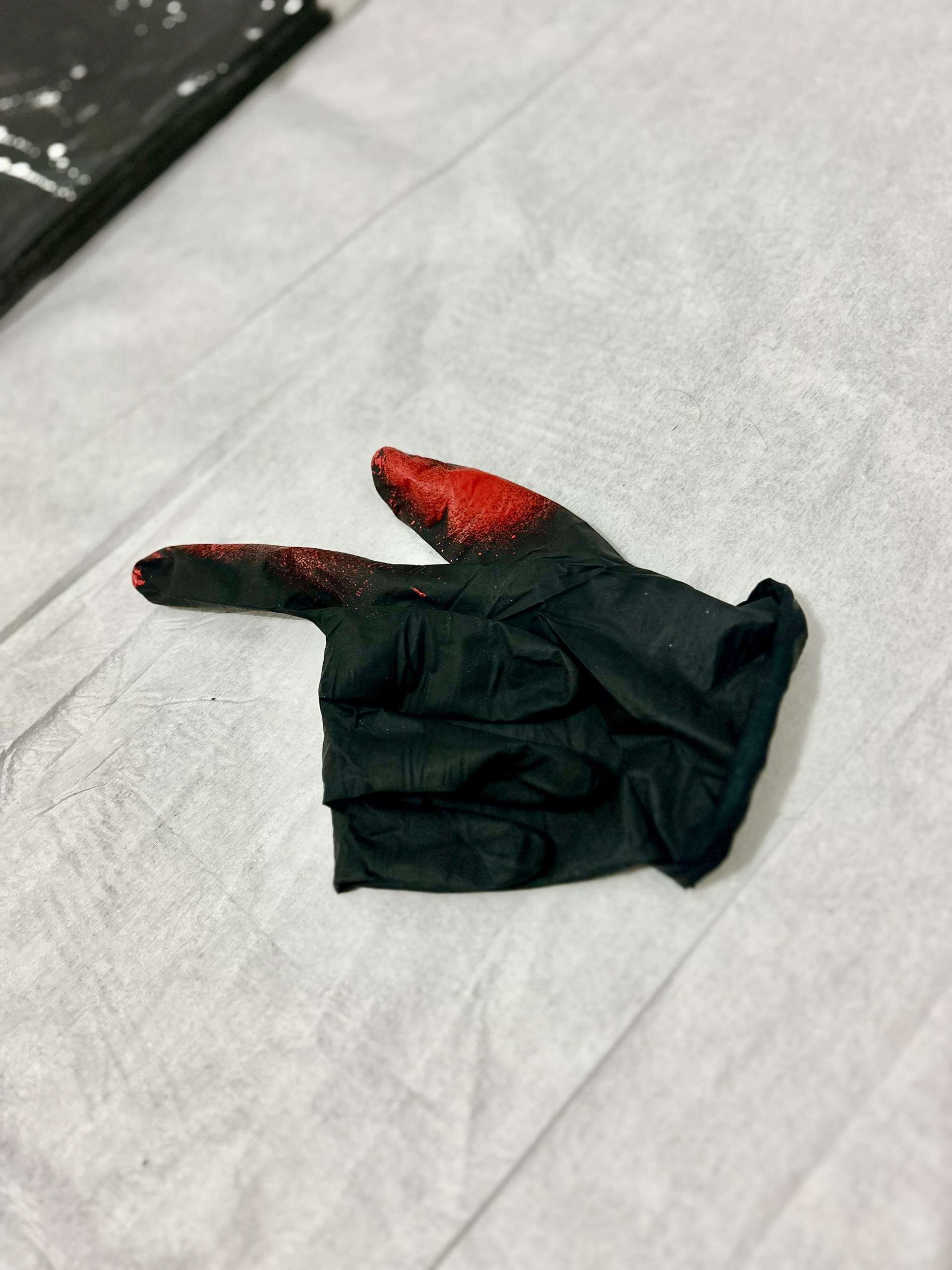 My hands are a little dirty