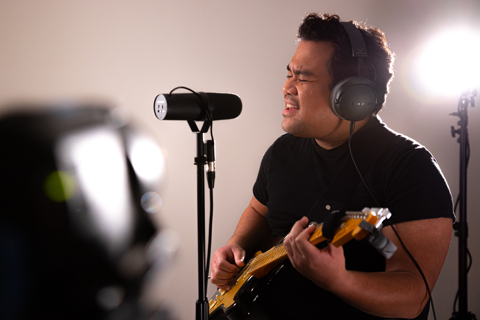 Unused promotional still from the set of the live performance video