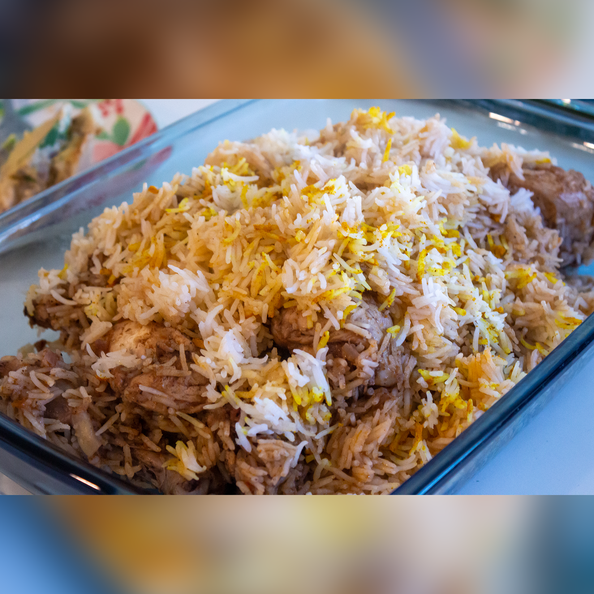 Chicken zurbian rice