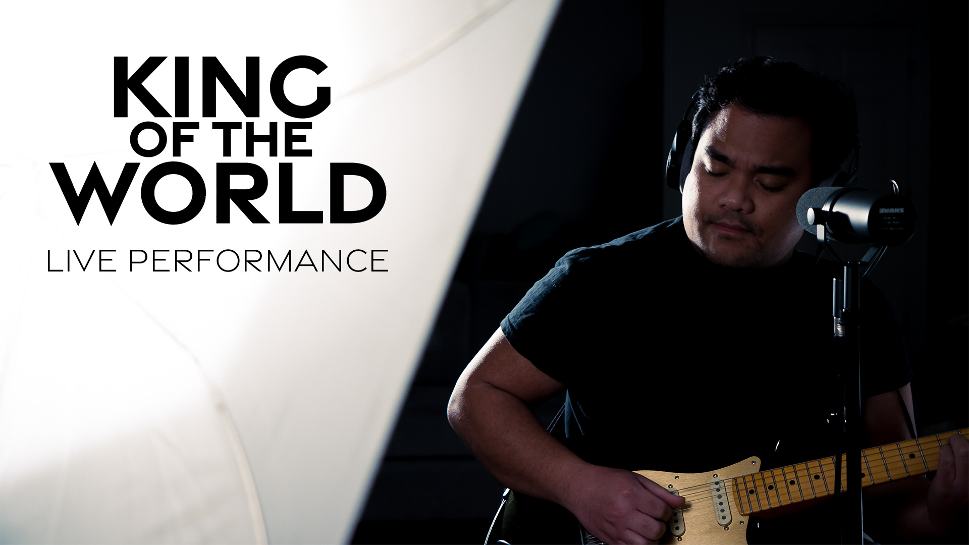 Thumbnail design for the live performance video
