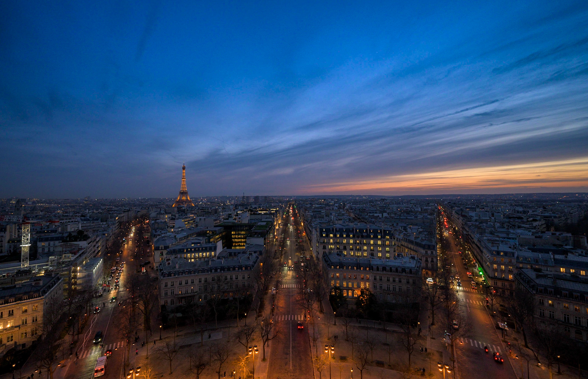 Sunset | Paris | 48°52'25"N 2°17'42"E
