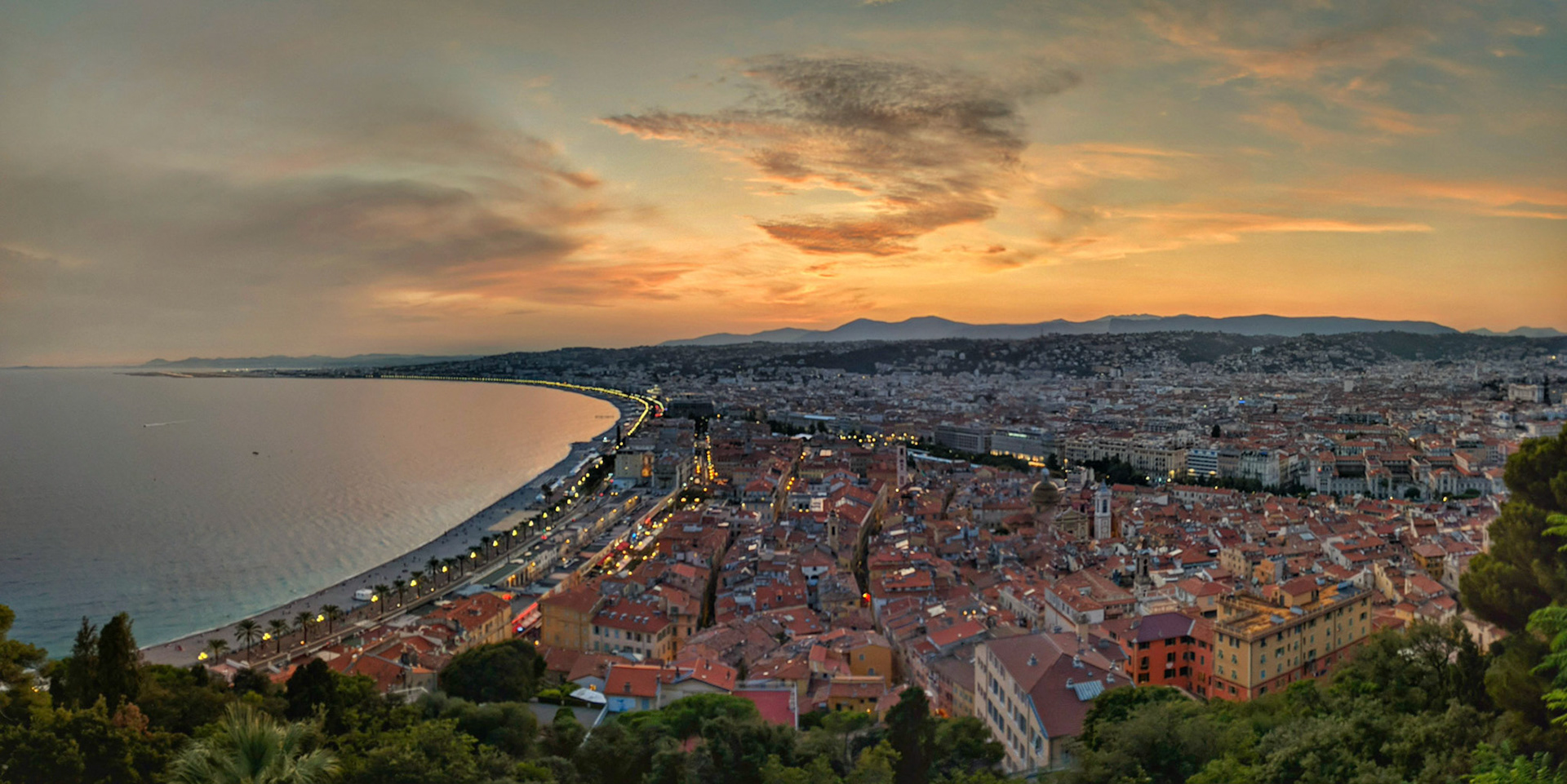 Sunset | Nice | 43°41'45"N 7°16'47"E